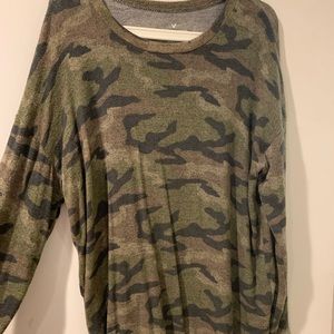 Soft & Sexy Aerie Camo Sweater